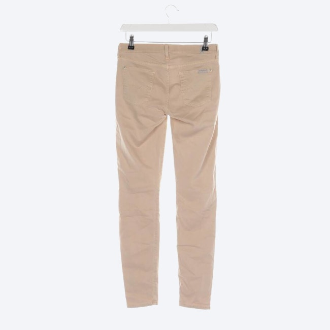 Image 2 of Trousers W26 Beige in color White | Vite EnVogue