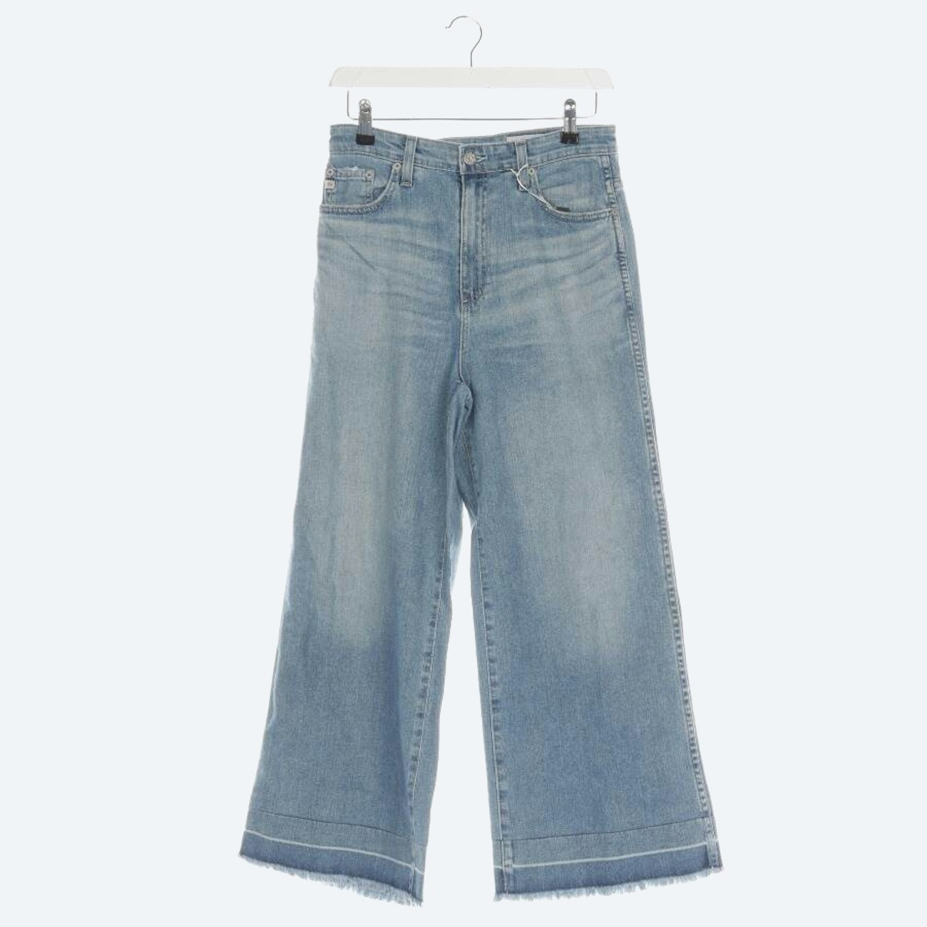 Image 1 of Jeans Flared W28 Light Blue in color Blue | Vite EnVogue