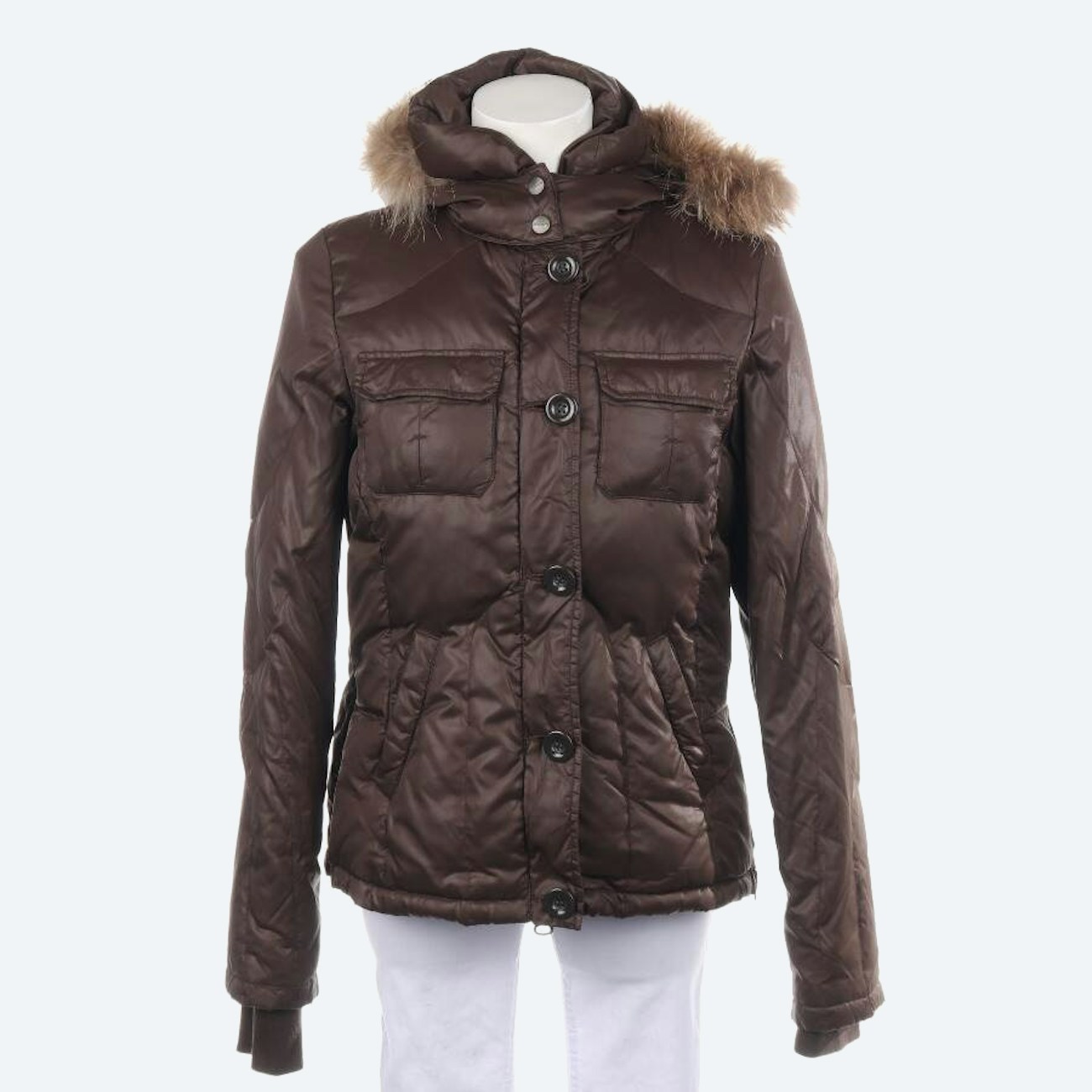 Image 1 of Winter Jacket 38 Brown in color Brown | Vite EnVogue