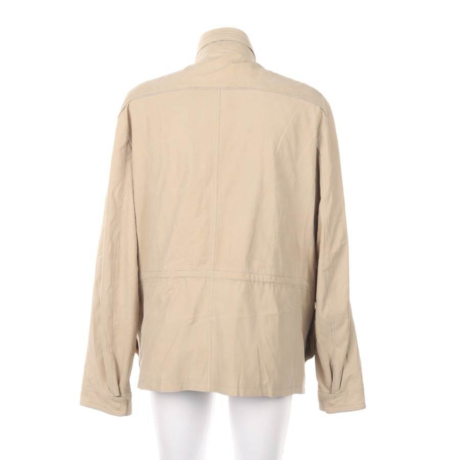 Image 2 of Leather Jacket 60 Beige in color White | Vite EnVogue