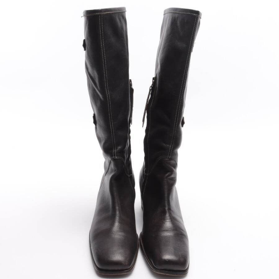 Image 2 of Boots EUR 39 Dark brown in color Brown | Vite EnVogue