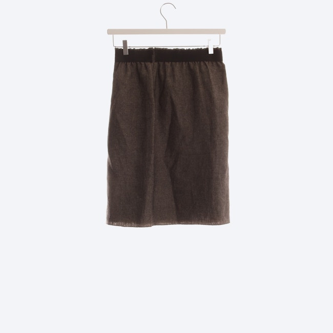 Image 2 of Skirt S Dark brown in color Brown | Vite EnVogue