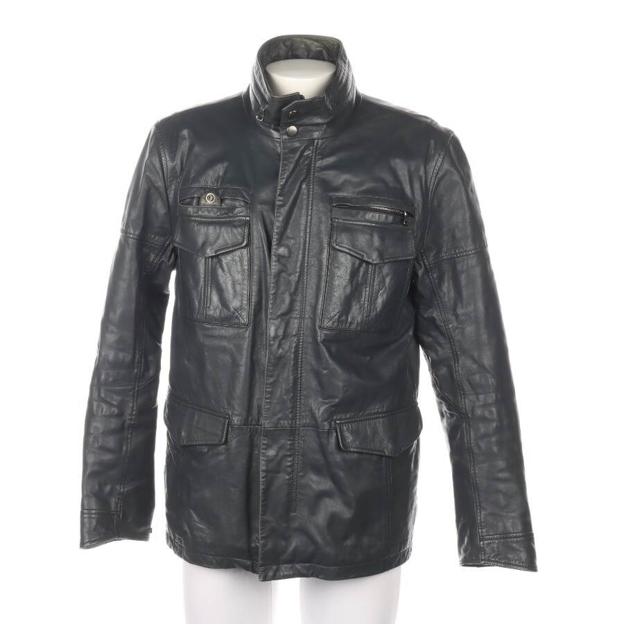 Image 1 of Leather Jacket 52 Gray in color Gray | Vite EnVogue