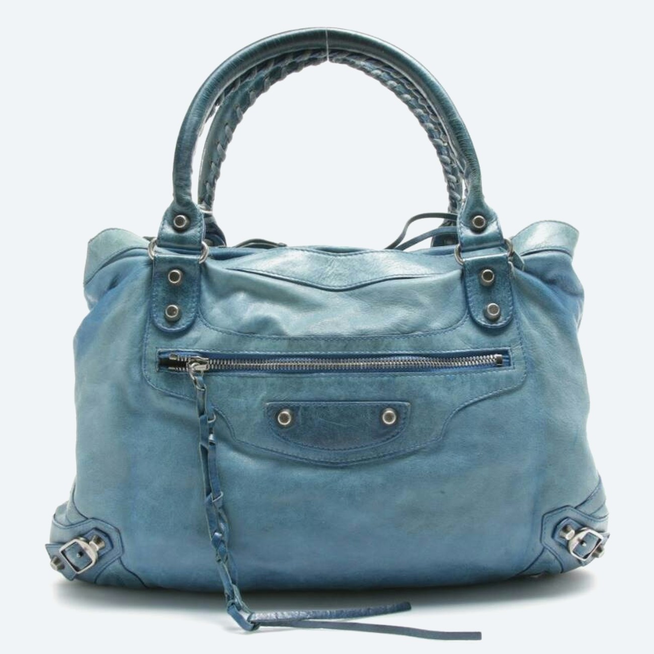 Bild 1 von Handtasche Stahlblau in Farbe Blau | Vite EnVogue