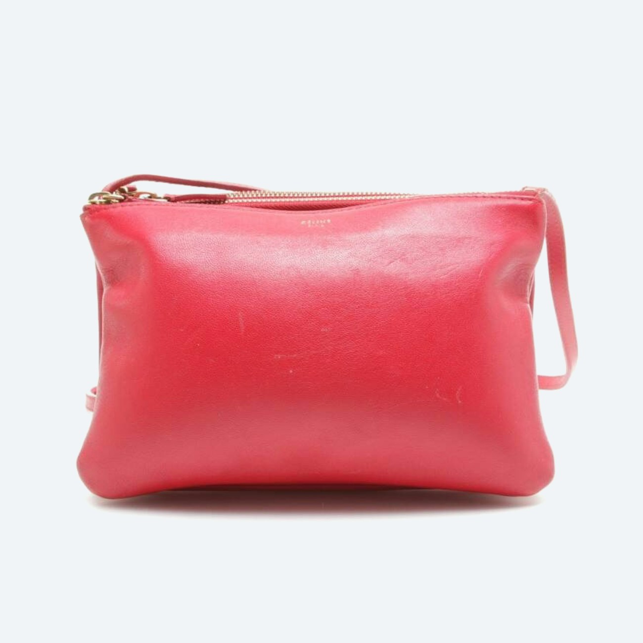Image 1 of Trio Small Shoulder Bag Red in color Red | Vite EnVogue