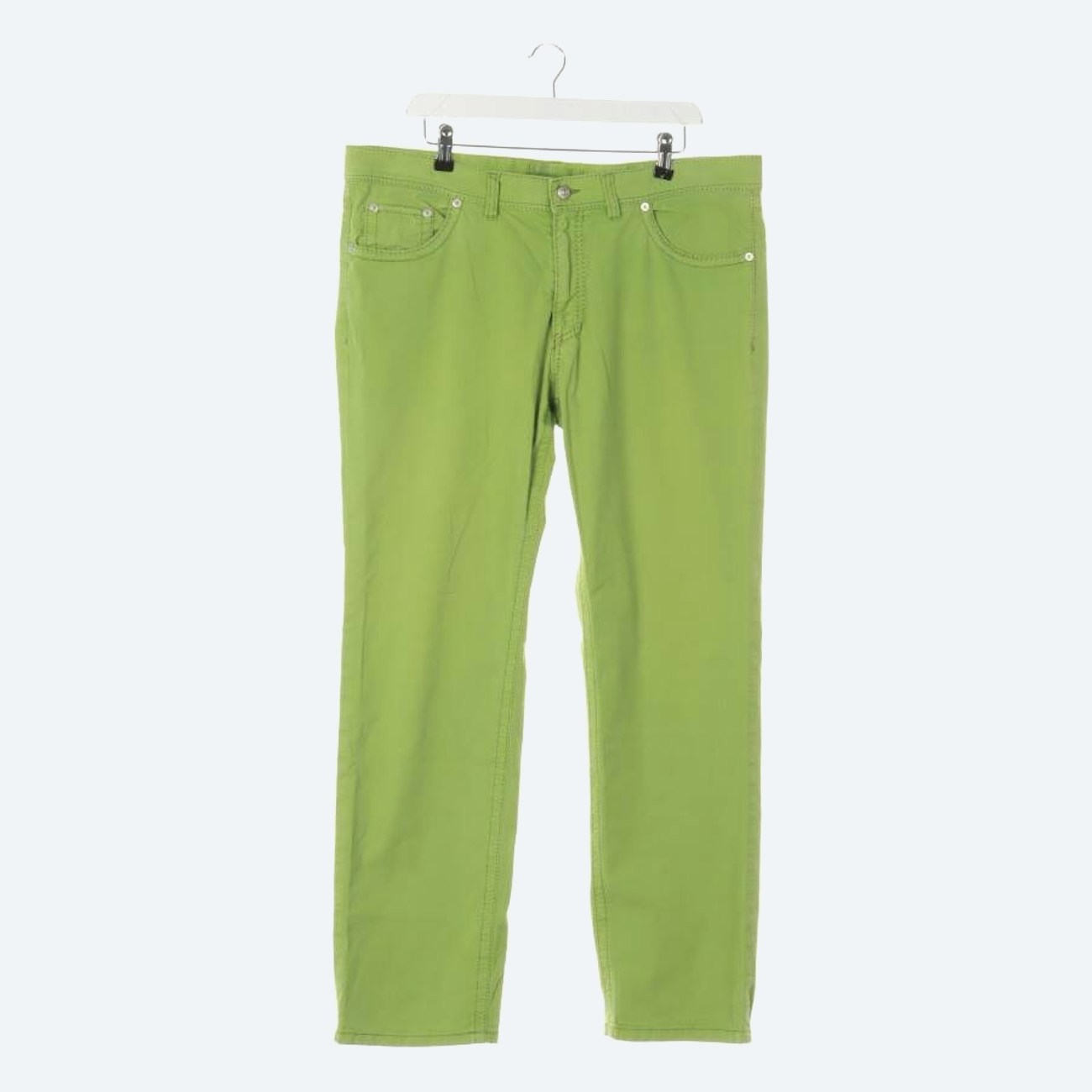 Image 1 of Trousers 27 Green in color Green | Vite EnVogue
