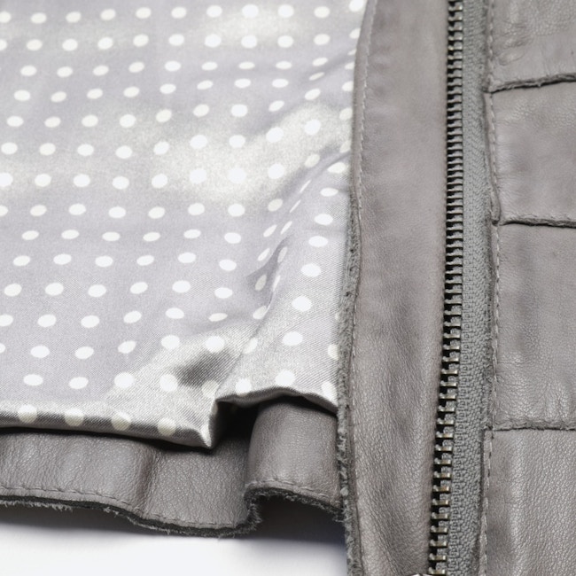 Image 5 of LeatherJacket 40 Gray in color Gray | Vite EnVogue