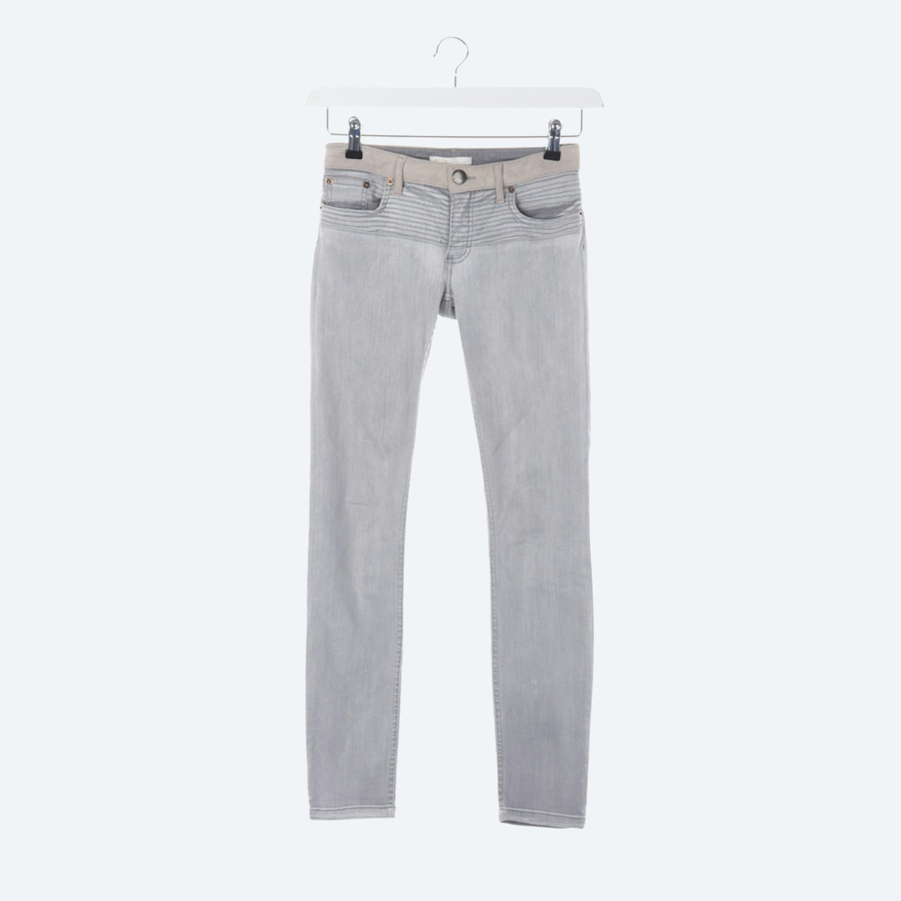 Image 1 of Jeans Slim Fit 32 Lightgray in color Gray | Vite EnVogue