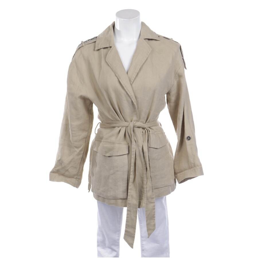 Image 1 of Linen Jacket XS Tan in color Brown | Vite EnVogue