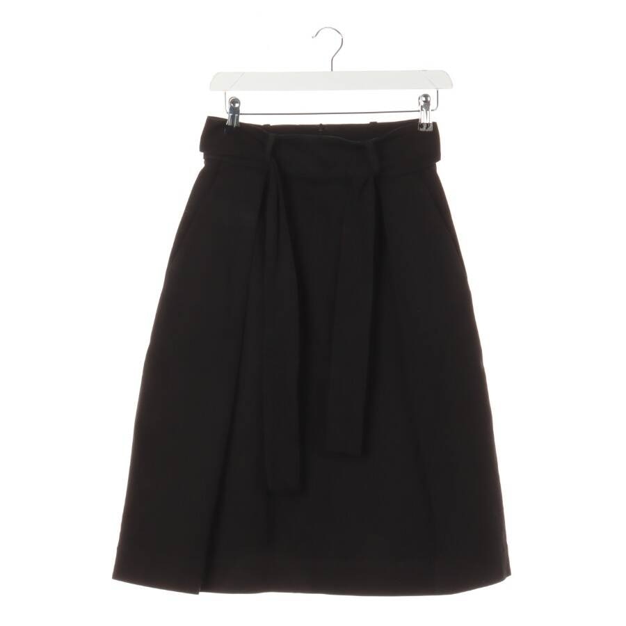 Image 1 of Skirt 32 Black in color Black | Vite EnVogue