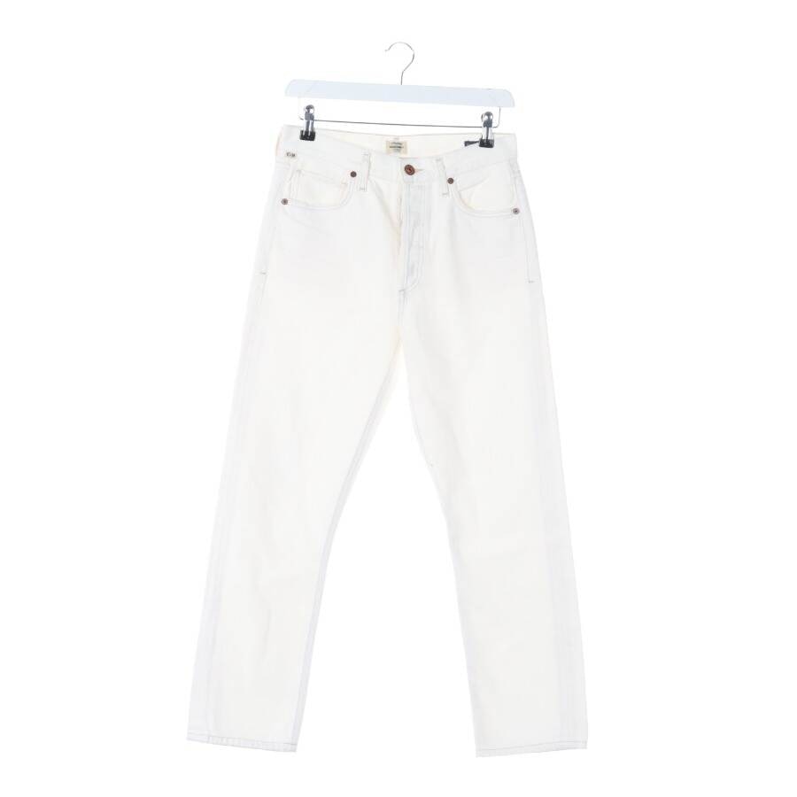Image 1 of Jeans Straight Fit W26 White in color White | Vite EnVogue
