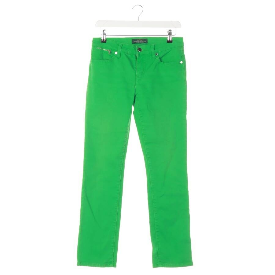 Image 1 of Jeans Straight Fit 32 Green in color Green | Vite EnVogue