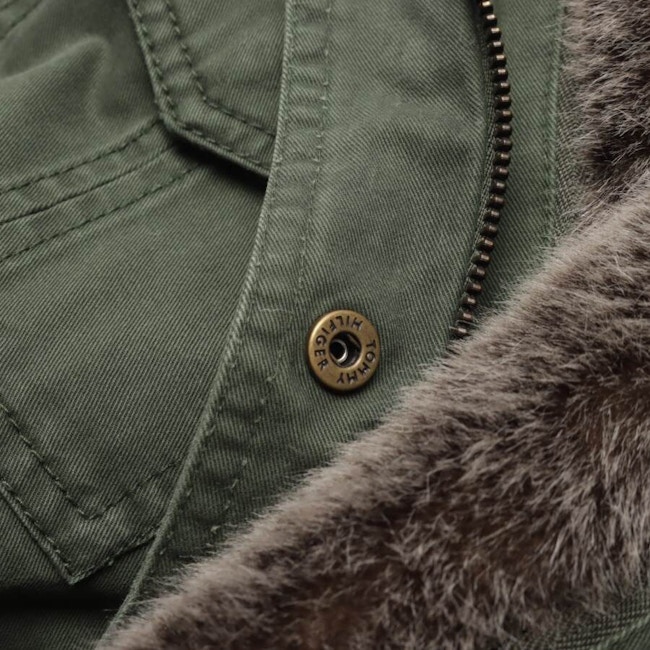 Image 4 of Winter Coat S Darkolivegreen in color Green | Vite EnVogue