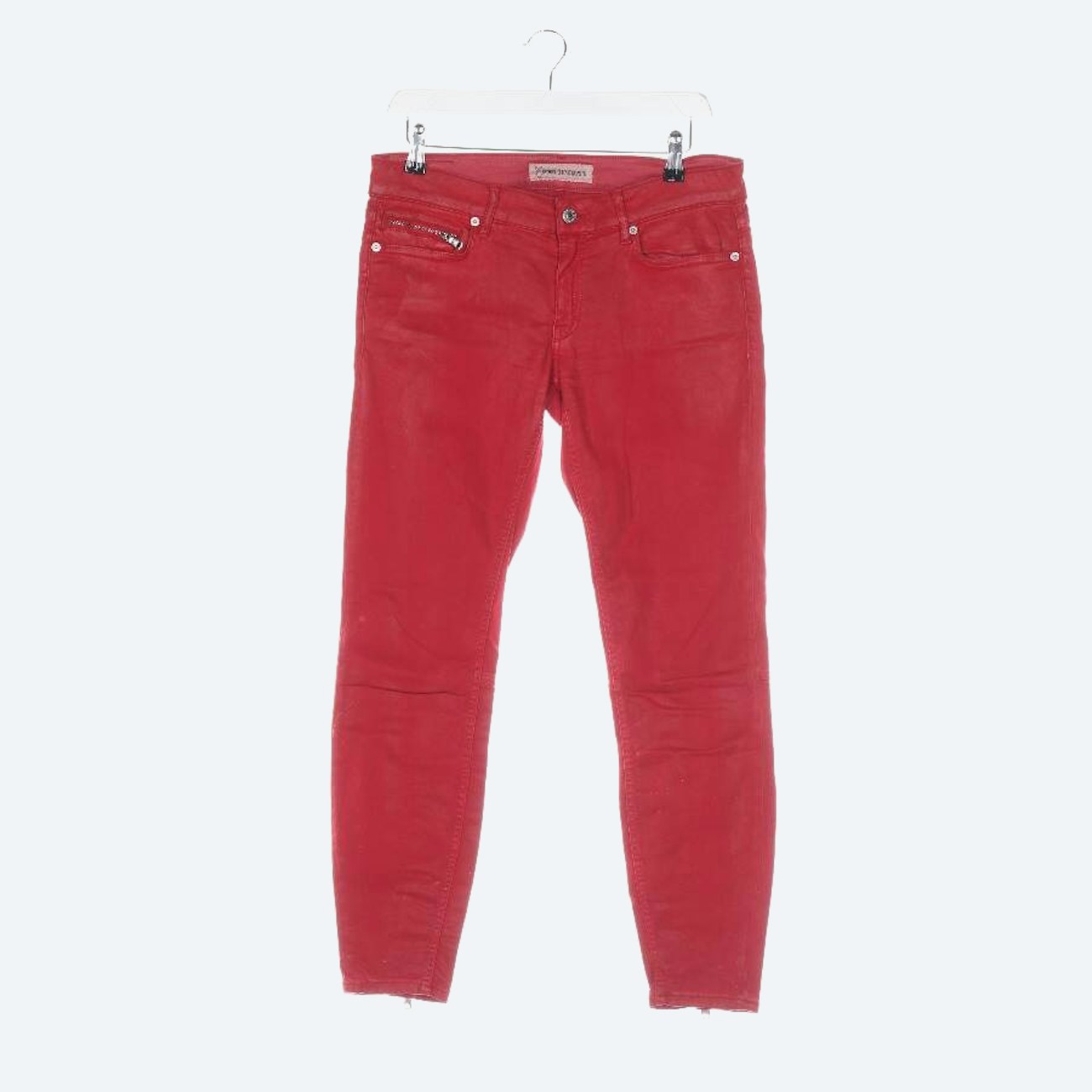 Image 1 of Jeans Skinny W31 Red in color Red | Vite EnVogue