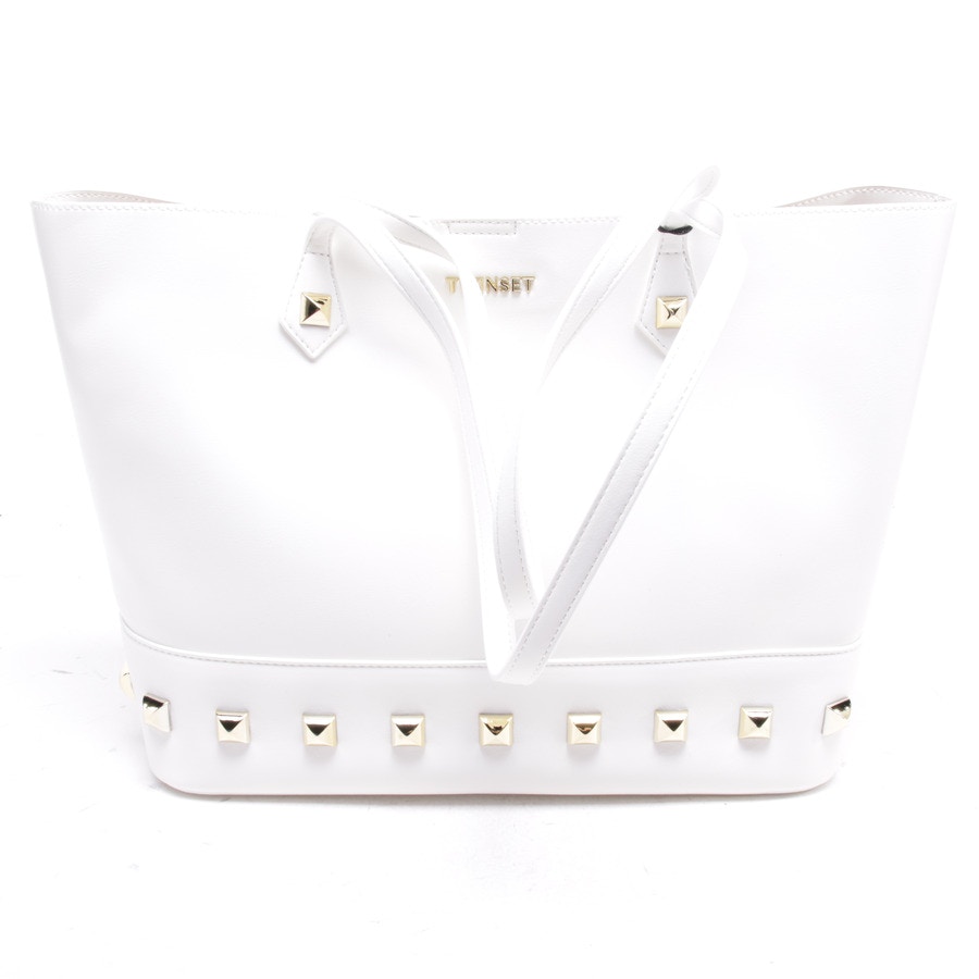 Image 1 of Shopper White in color White | Vite EnVogue