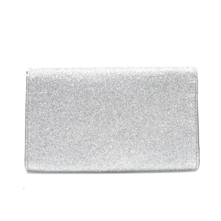 Image 2 of Handbag Silver in color Metallic | Vite EnVogue