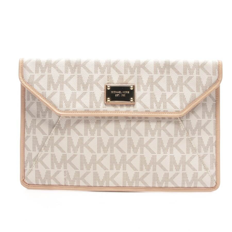 Image 1 of Clutch Beige in color White | Vite EnVogue