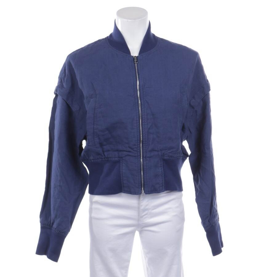 Image 1 of Linen Jacket 36 Blue in color Blue | Vite EnVogue