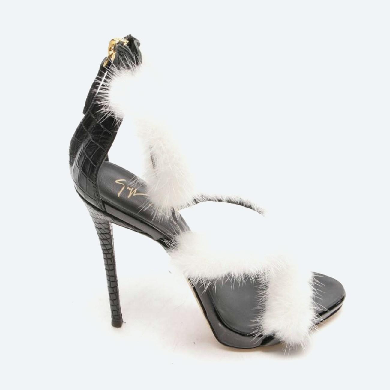 Image 1 of Heeled Sandals EUR 35.5 Black in color Black | Vite EnVogue