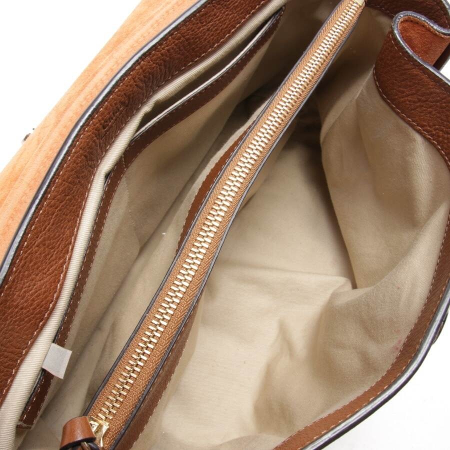 Image 5 of Motty Grey Handbag Brown in color Brown | Vite EnVogue