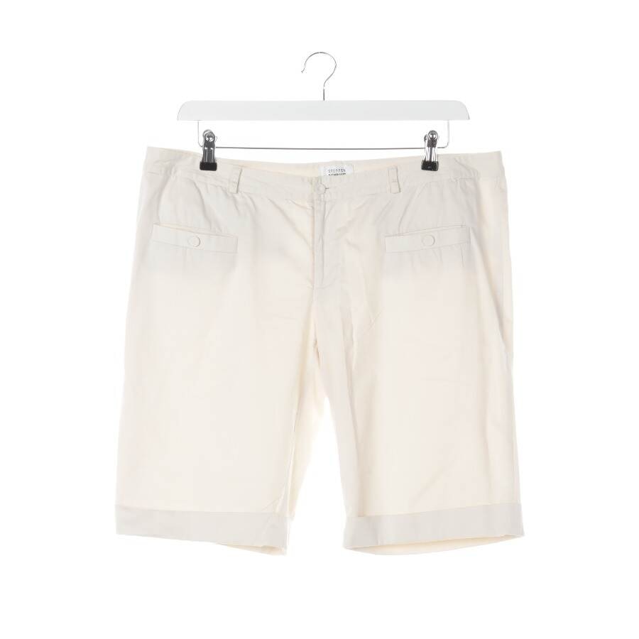 Image 1 of Shorts 46 Beige in color White | Vite EnVogue
