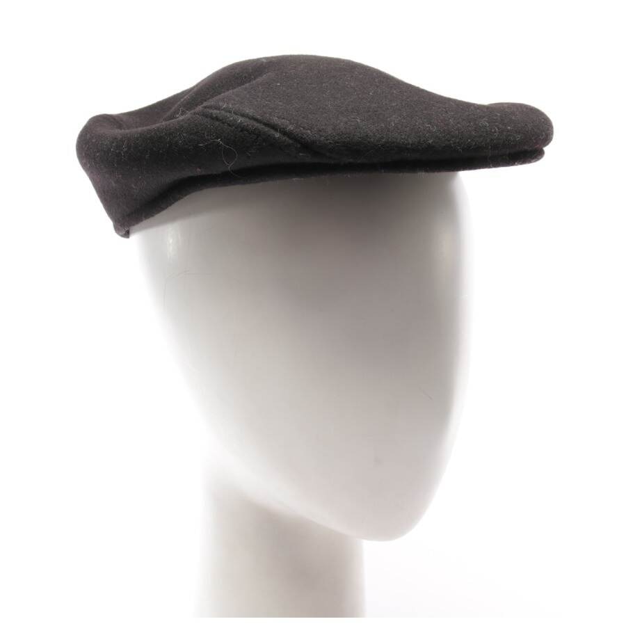 Image 1 of Wool Visor Cap Black in color Black | Vite EnVogue
