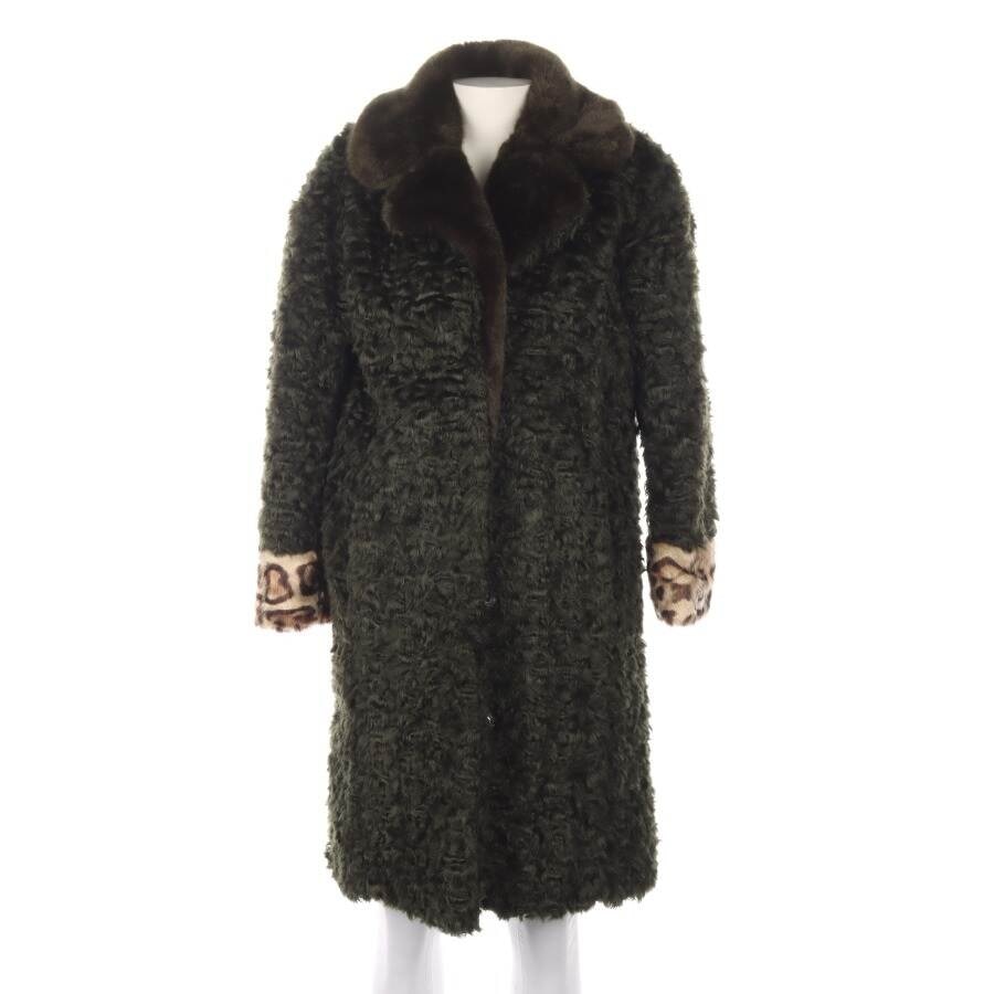Image 1 of Winter Coat 36 Darkgreen in color Green | Vite EnVogue