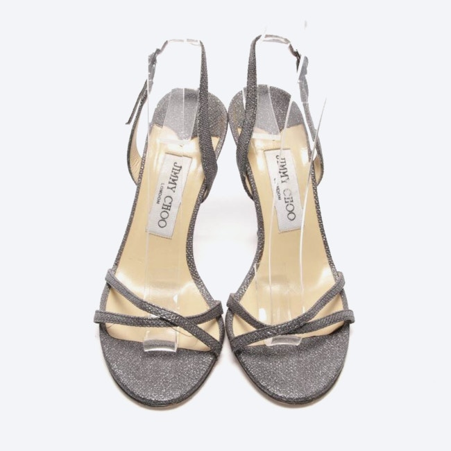 Image 2 of Heeled Sandals EUR 37 Metallic in color Metallic | Vite EnVogue