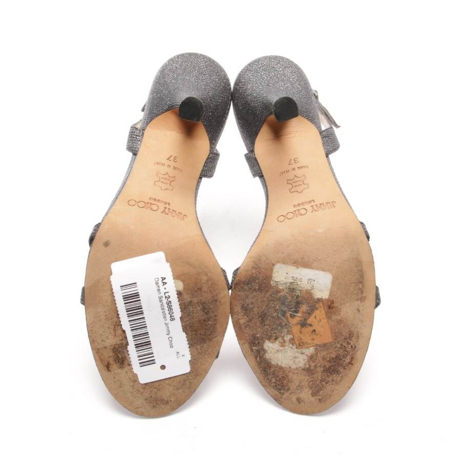 Image 4 of Heeled Sandals EUR 37 Metallic in color Metallic | Vite EnVogue