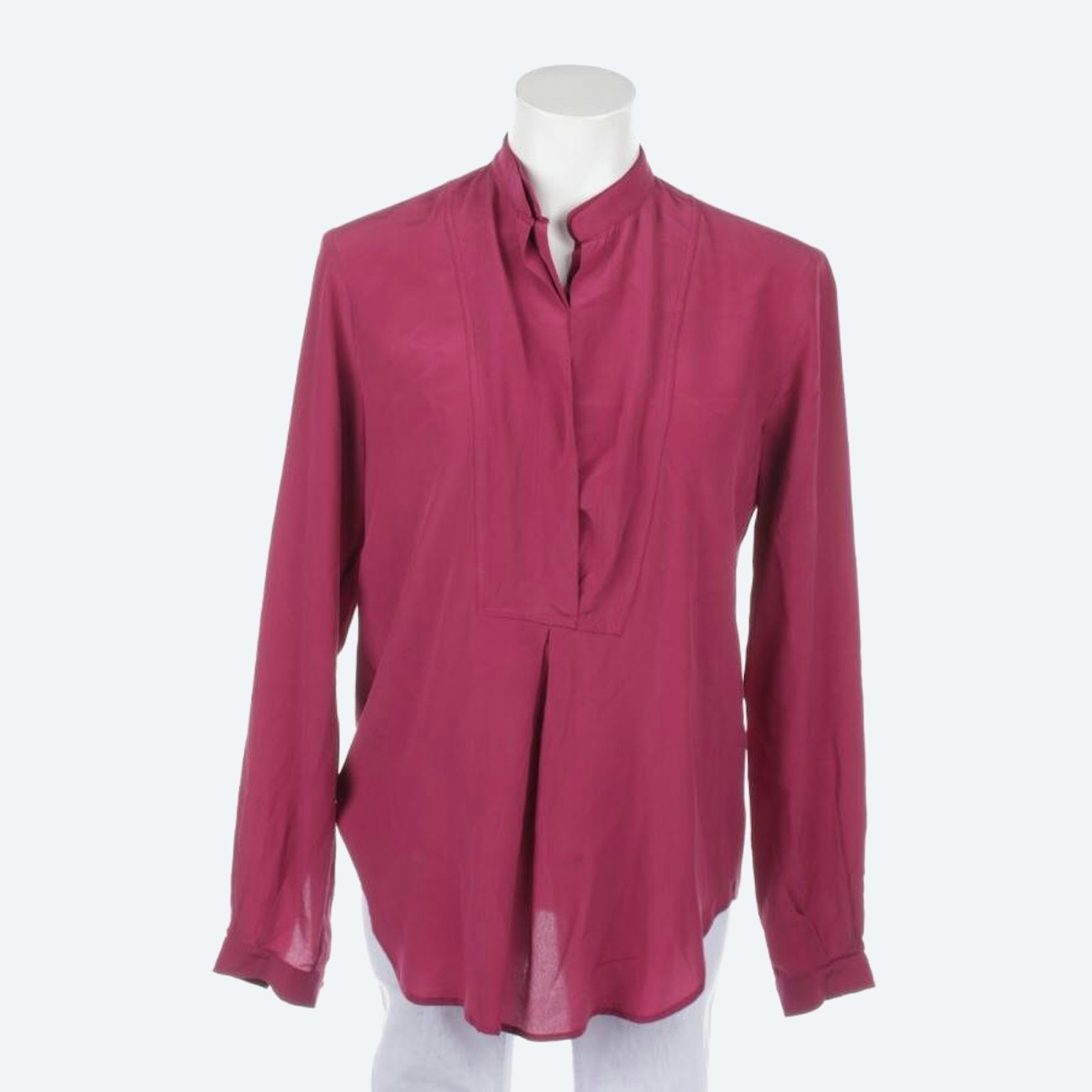 Image 1 of Silk Shirt 32 Fuchsia in color Pink | Vite EnVogue