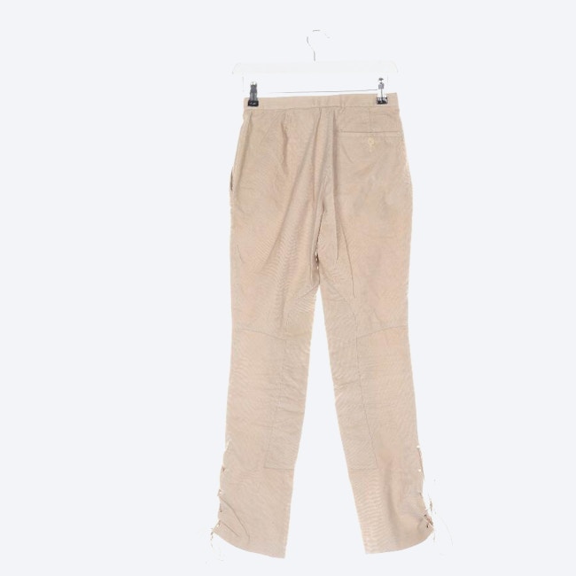 Image 2 of Corduroy Pants 32 Beige in color White | Vite EnVogue