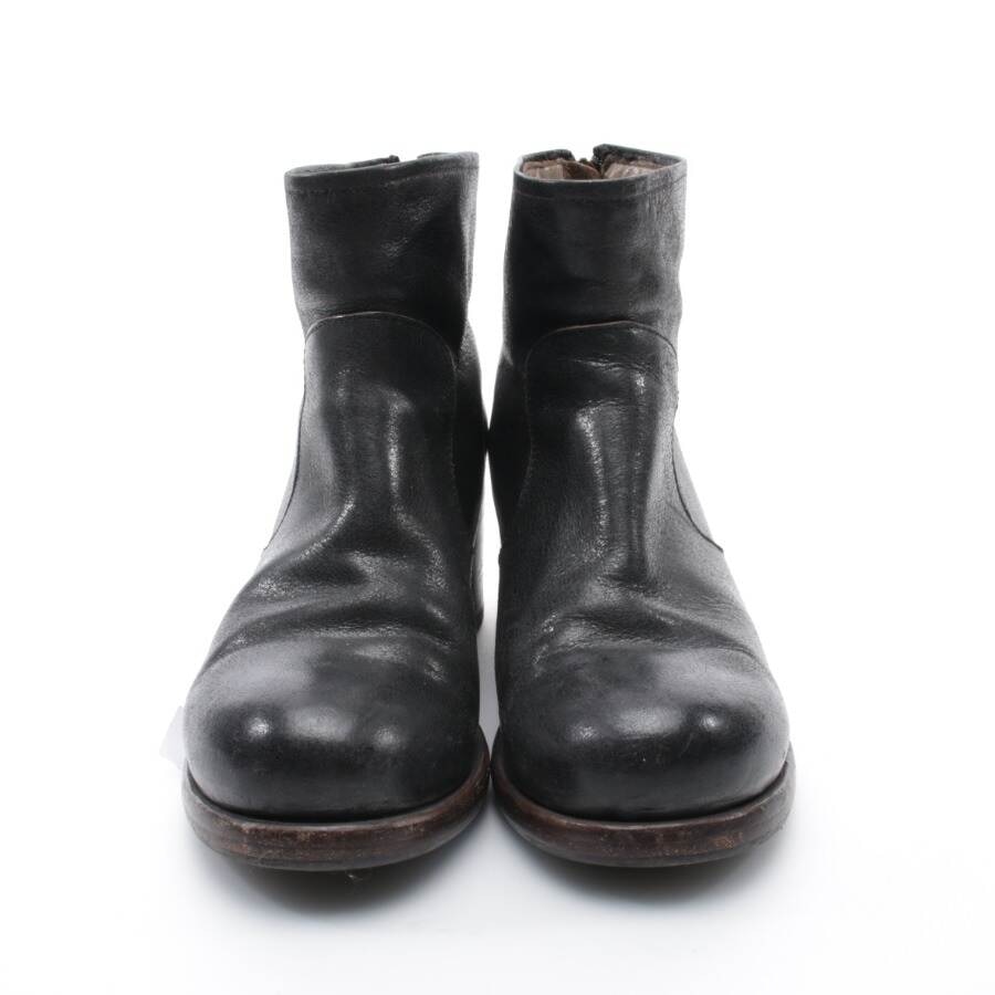 Image 2 of Ankle Boots EUR 39 Dark Brown in color Black | Vite EnVogue