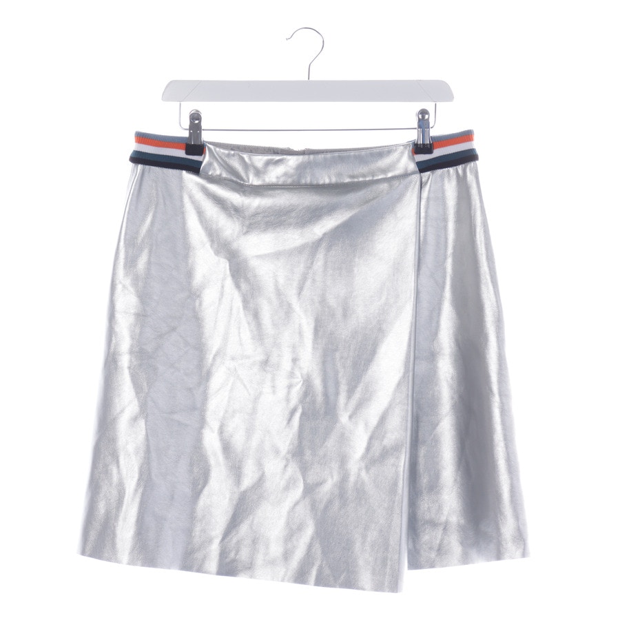 Image 1 of Skirt 40 Silver in color Metallic | Vite EnVogue