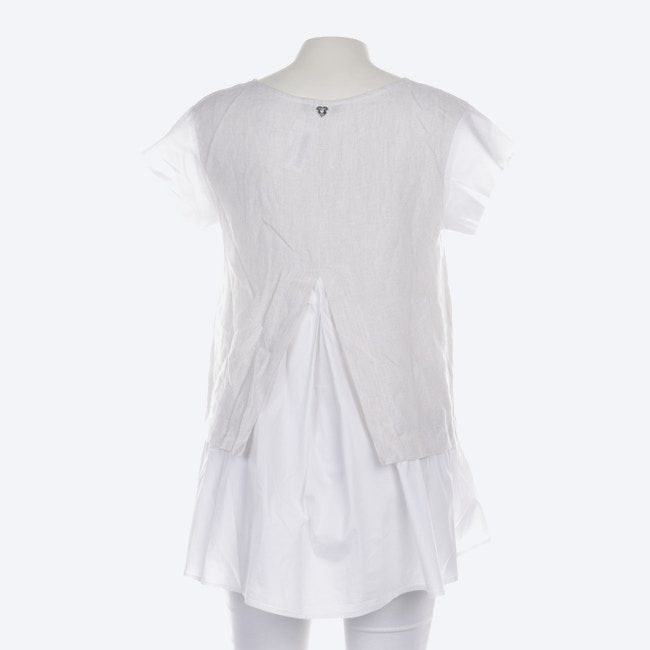 Image 2 of Linen Blouse XS White in color White | Vite EnVogue