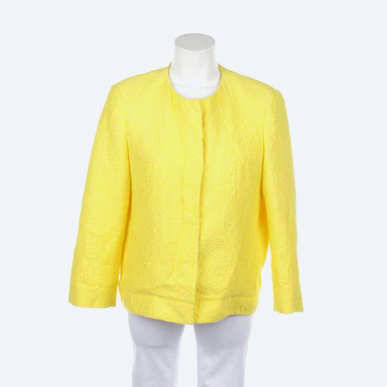 Image 1 of Summer Jacket 42 Yellow in color Yellow | Vite EnVogue