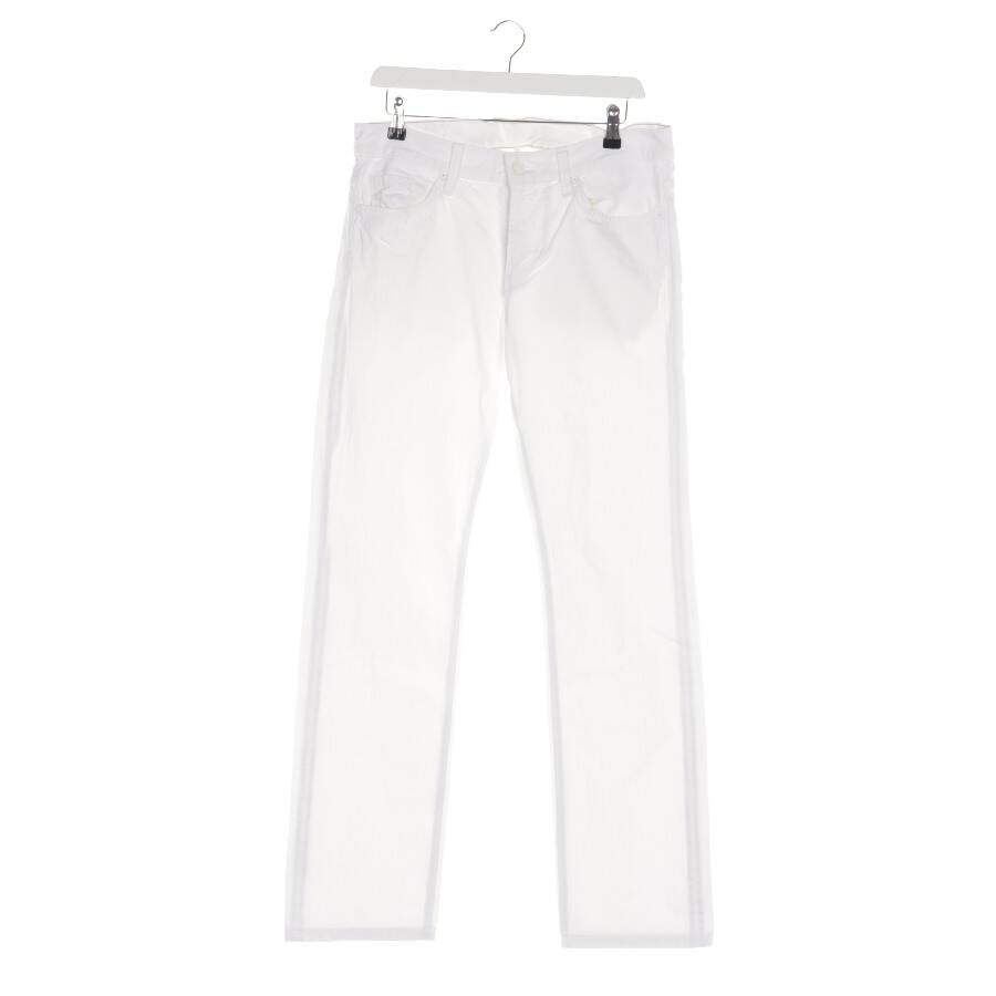 Image 1 of Jeans Straight Fit W31 White in color White | Vite EnVogue