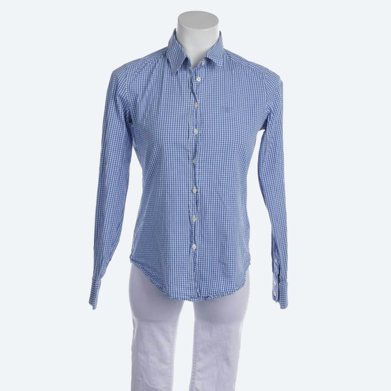 Image 1 of Shirt 40 Blue in color Blue | Vite EnVogue