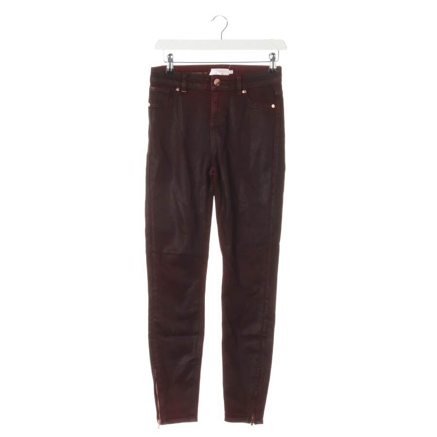 Bild 1 von Jeans Skinny W26 Bordeaux in Farbe Rot | Vite EnVogue