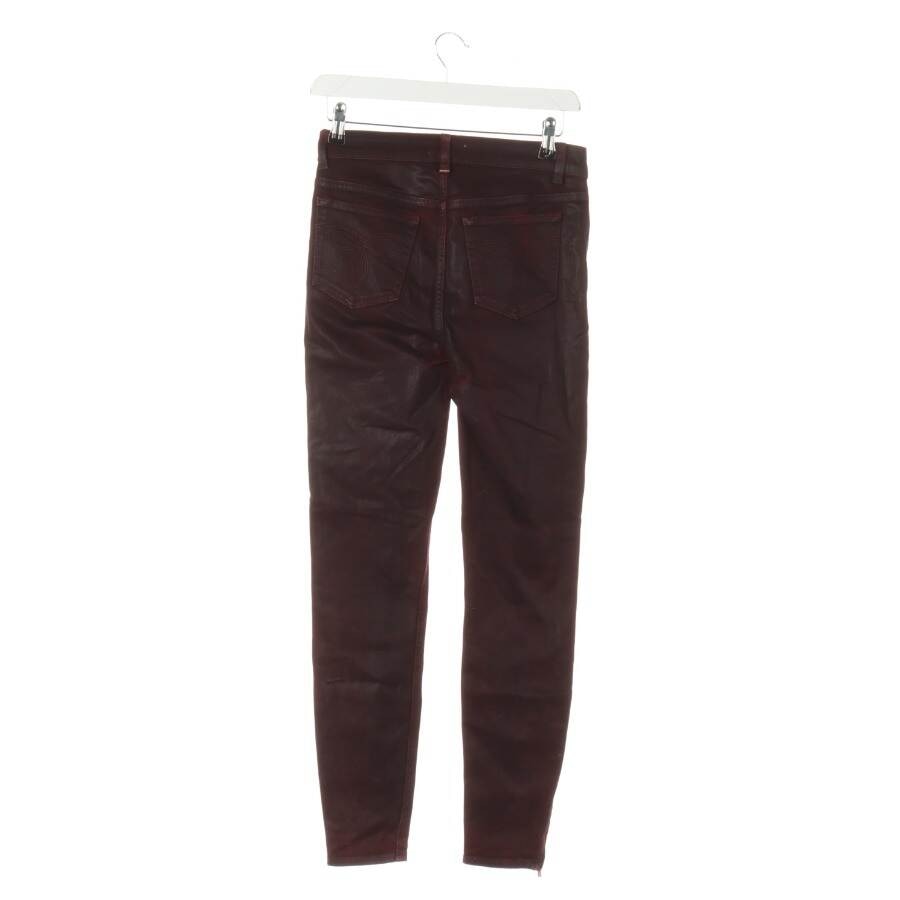 Bild 2 von Jeans Skinny W26 Bordeaux in Farbe Rot | Vite EnVogue