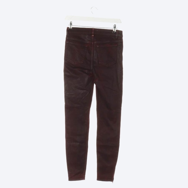 Image 2 of Jeans Skinny W26 Bordeaux in color Red | Vite EnVogue