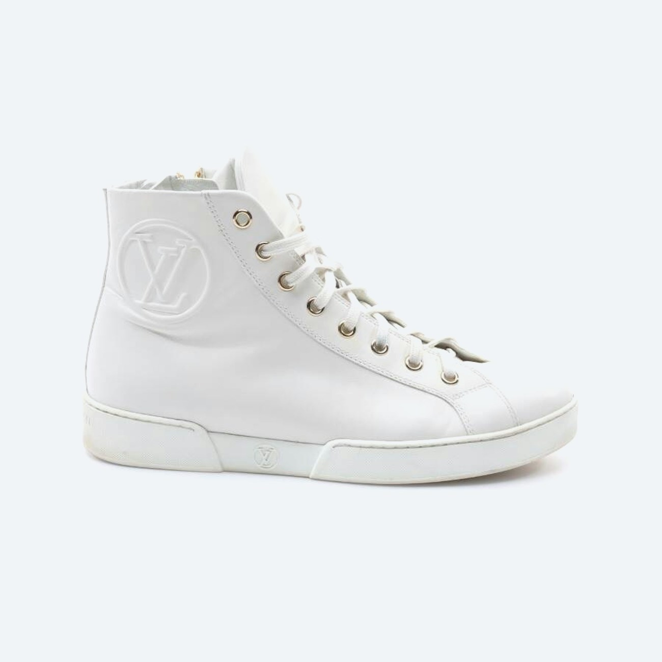 Image 1 of High-Top Sneakers EUR 37.5 White in color White | Vite EnVogue