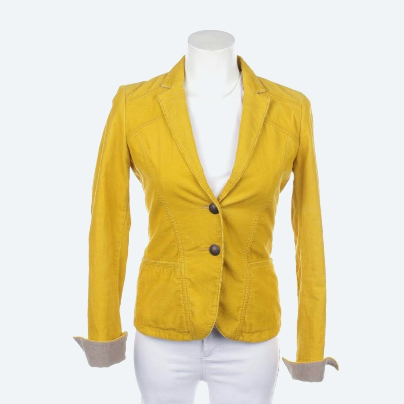 Image 1 of Summer Jacket 34 Yellow in color Yellow | Vite EnVogue