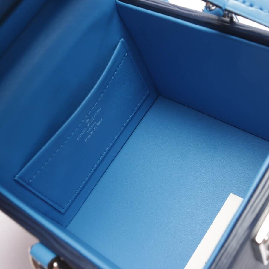 Image 5 of Bleeker Box Shoulder Bag Navy in color Blue | Vite EnVogue