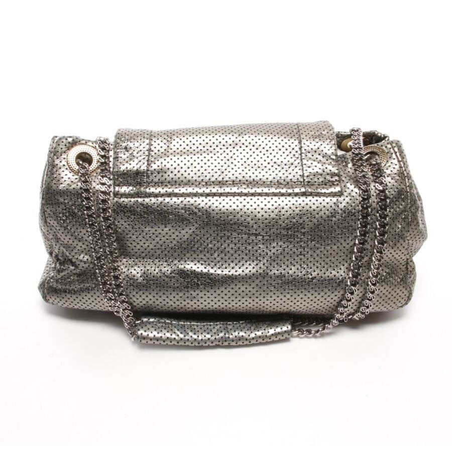 Image 2 of 2.55 Shoulder Bag Silver in color Metallic | Vite EnVogue
