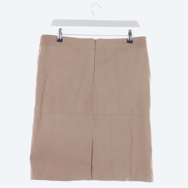 Image 2 of Skirt 40 Tan in color Brown | Vite EnVogue