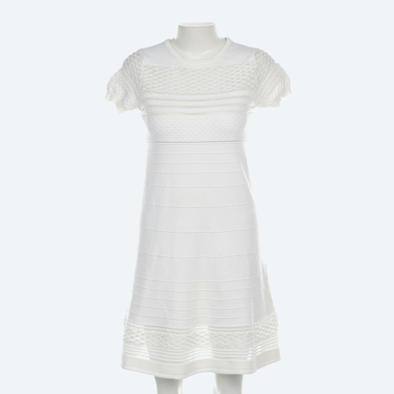 Image 1 of Knit Dress M Ivory in color White | Vite EnVogue
