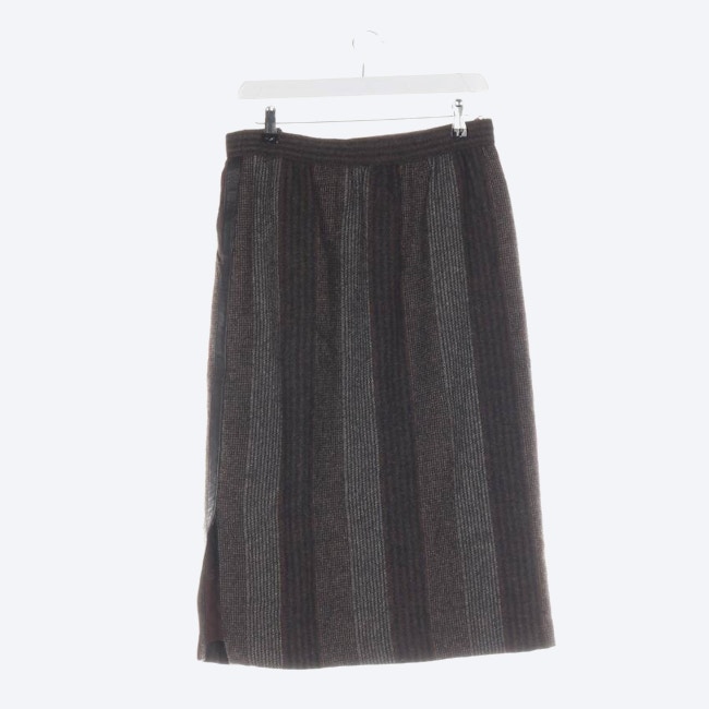 Image 2 of Wool Skirt 40 Brown in color Brown | Vite EnVogue