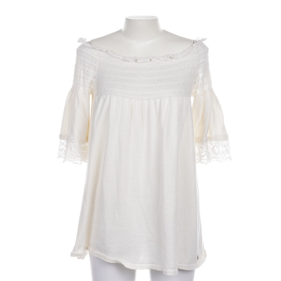 Image 1 of Shirt Blouse L Cream in color White | Vite EnVogue