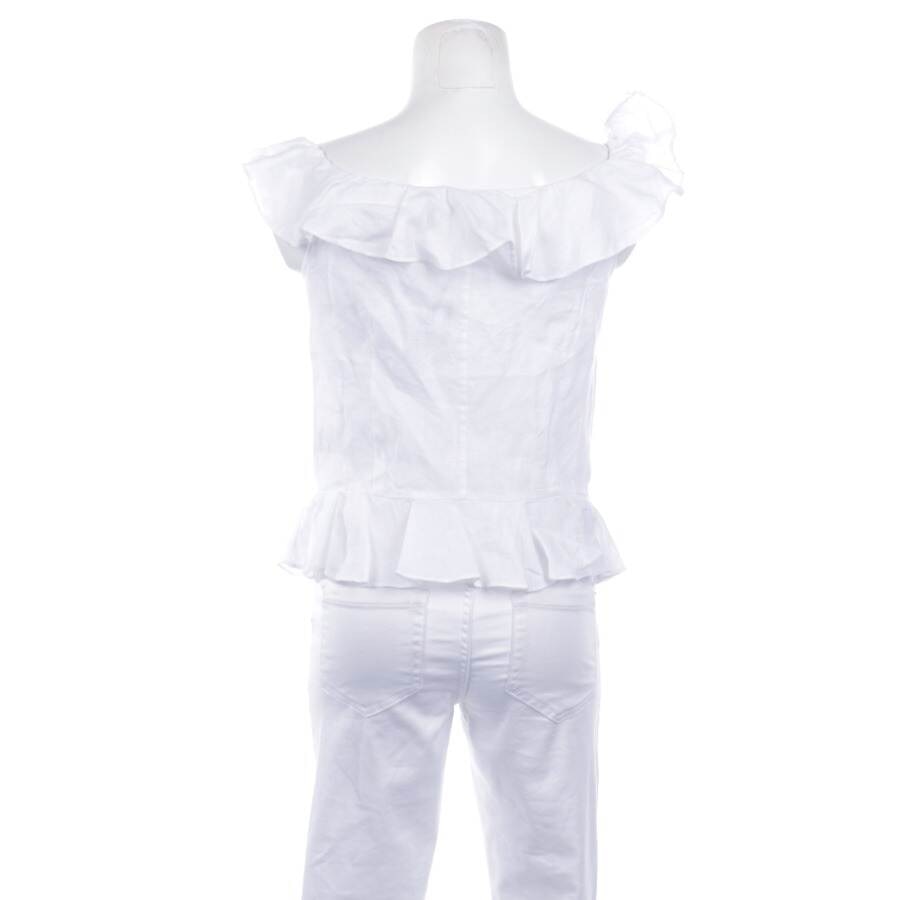 Image 2 of Linen Top 36 White in color White | Vite EnVogue