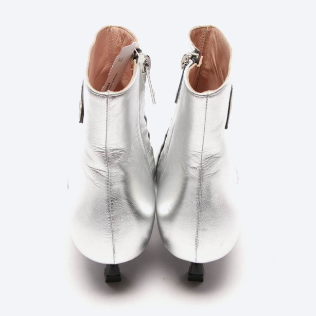 Image 3 of Ankle Boots EUR 36 Silver in color Metallic | Vite EnVogue